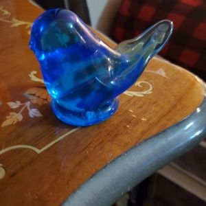 Crystal blue bird